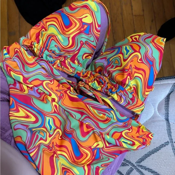 Colorful Swirl Bikini Set - Picture 6 of 12